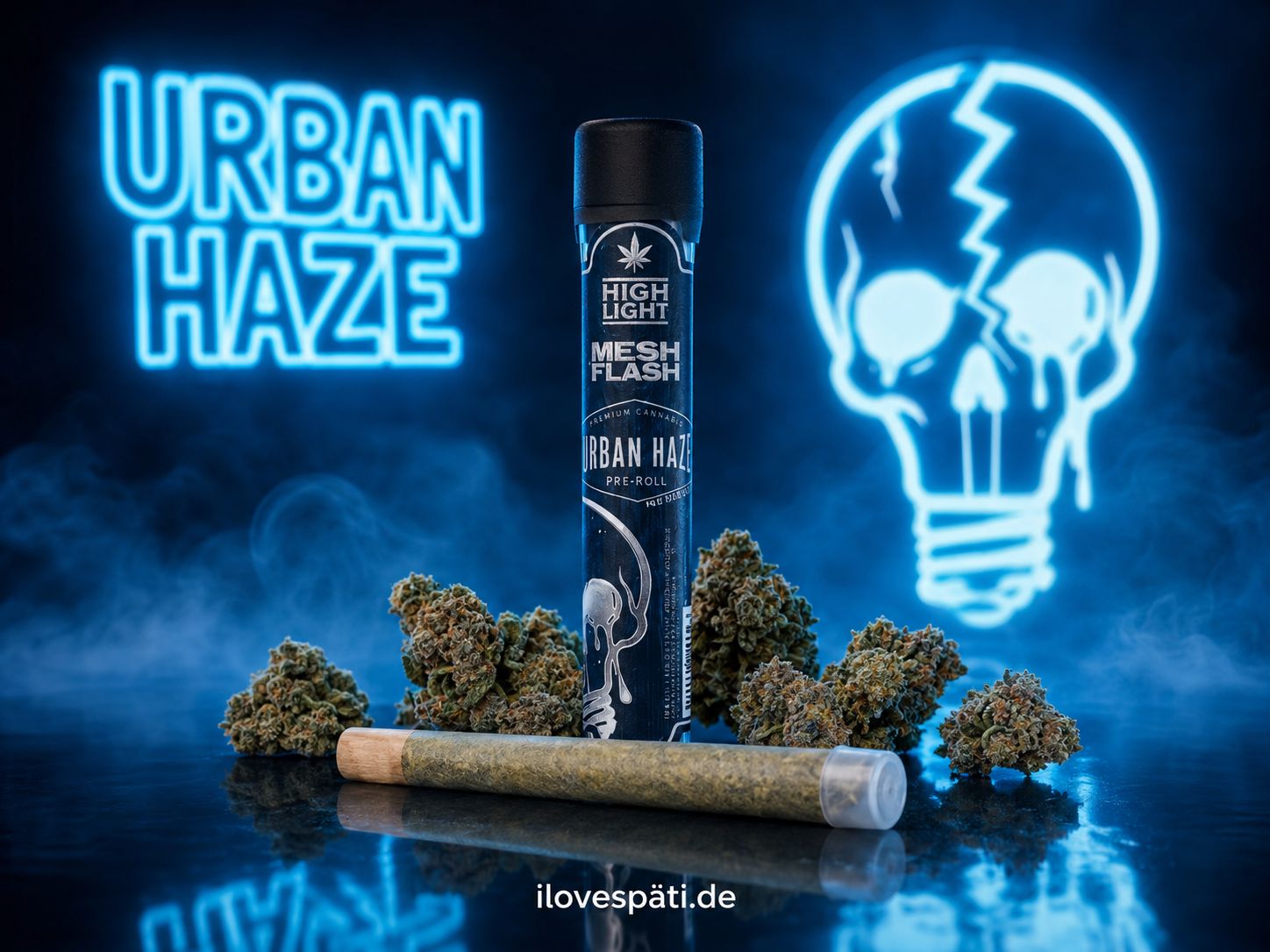 Mesh Flash Urban Haze Pre-Roll Aromaprodukt 1,5 g