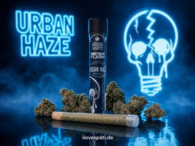 Mesh Flash Urban Haze Pre-Roll Aromaprodukt 1,5 g