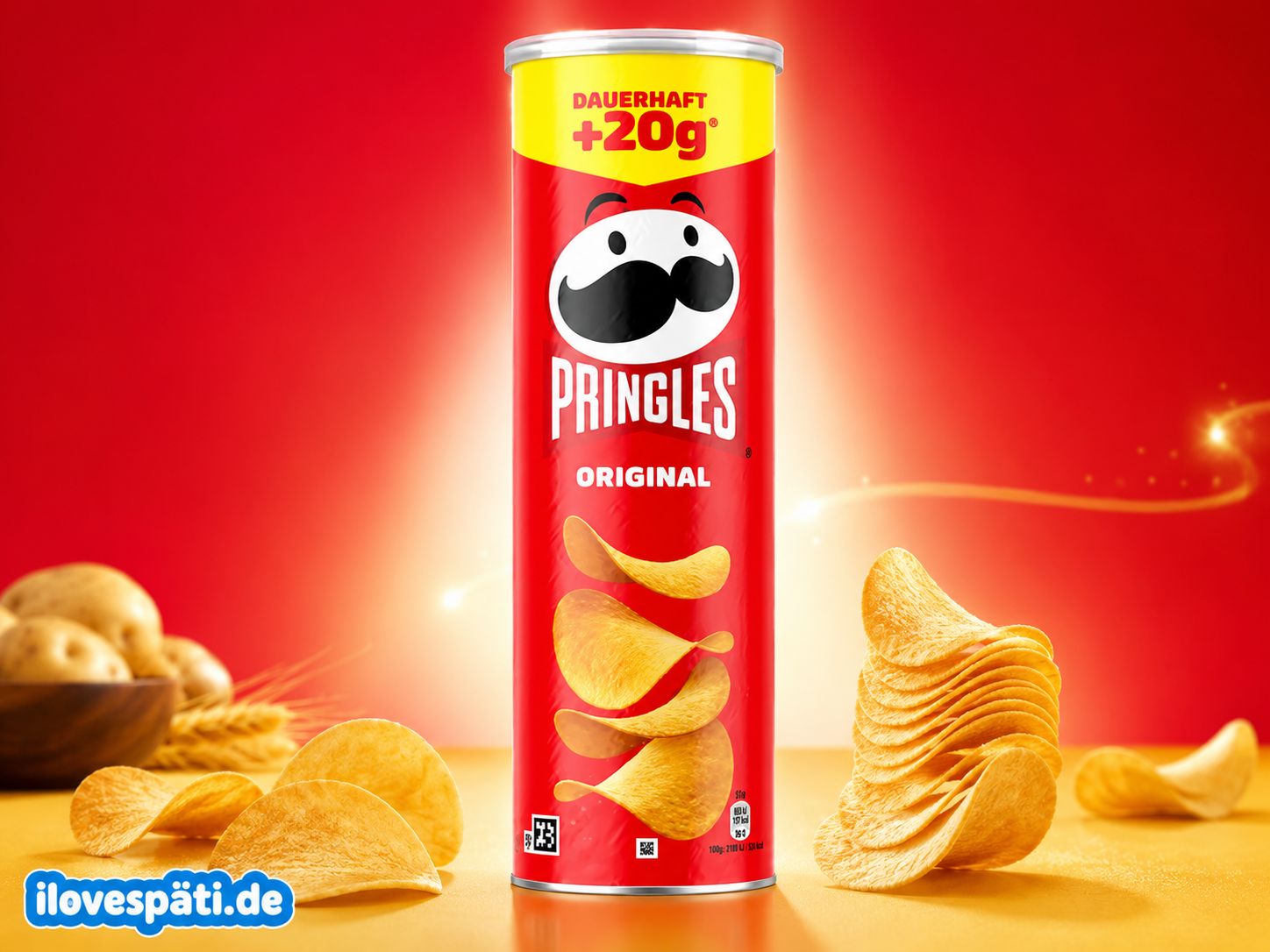 Pringles Original Stapelchips 185 g
