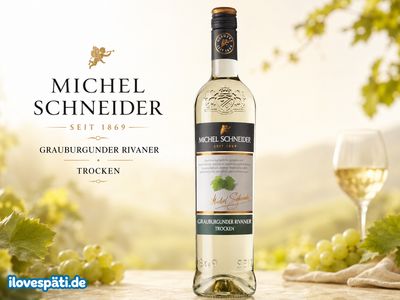 Michel Schneider Grauburgunder Rivaner trocken 0,75 l 12,5 % vol