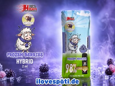 SHEESH Frozen Berries Signature Superior Pod 2ml 98% Hybrid