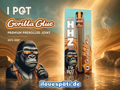 I Love Pot HHZ Gorilla Glue Pre-Roll – 40 % HHZ