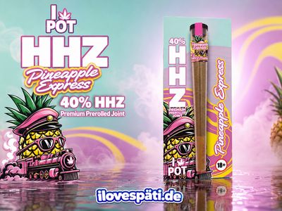 I Love Pot HHZ Pineapple Express Pre-Roll 1 g – 40 % HHZ