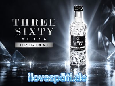 Three Sixty Vodka Original 4 cl – 37,5 % vol.