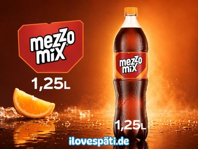 mezzo mix Cola-Orange-Erfrischungsgetränk 1,25 l