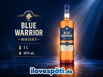 Blue Warrior Blended Whisky 1 l 40 % Vol.