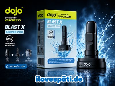 DOJO Blast X Leerpod 5 ml für DOJO Blast X System by Vaporesso