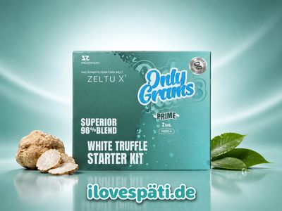 Only Grams x Zeltu White Truffle Superior Blend Pod Starter Kit 2 ml