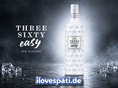 Three Sixty Easy Spirituose auf Vodkabasis 0,7 l 20 % vol.
