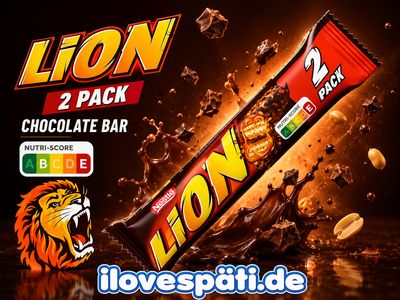 Nestlé LION 2 Pack Schokoladen-Waffelriegel 2 × 30 g