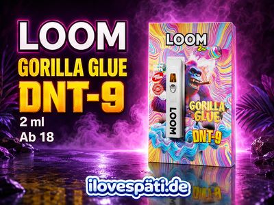 LOOM 95 % DNT-9 Gorilla Glue Vape 2 ml
