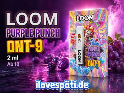 LOOM 95 % DNT-9 Purple Punch Vape 2 ml