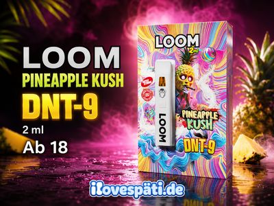 LOOM 95 % DNT-9 Pineapple Kush Vape 2 ml