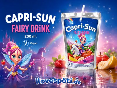 Capri-Sun Fairy Drink Mehrfruchtgetränk 200 ml vegan