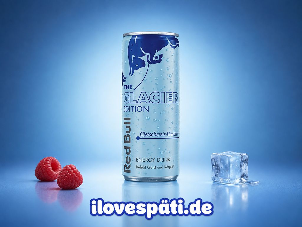 Red Bull Glacier Edition Gletschereis-Himbeere 250 ml