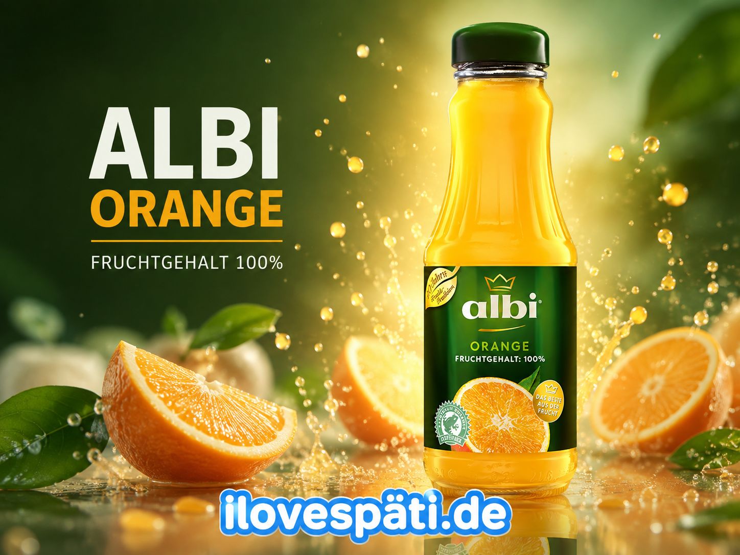 albi Orange Orangensaft 0,2 l – 100 % Fruchtgehalt