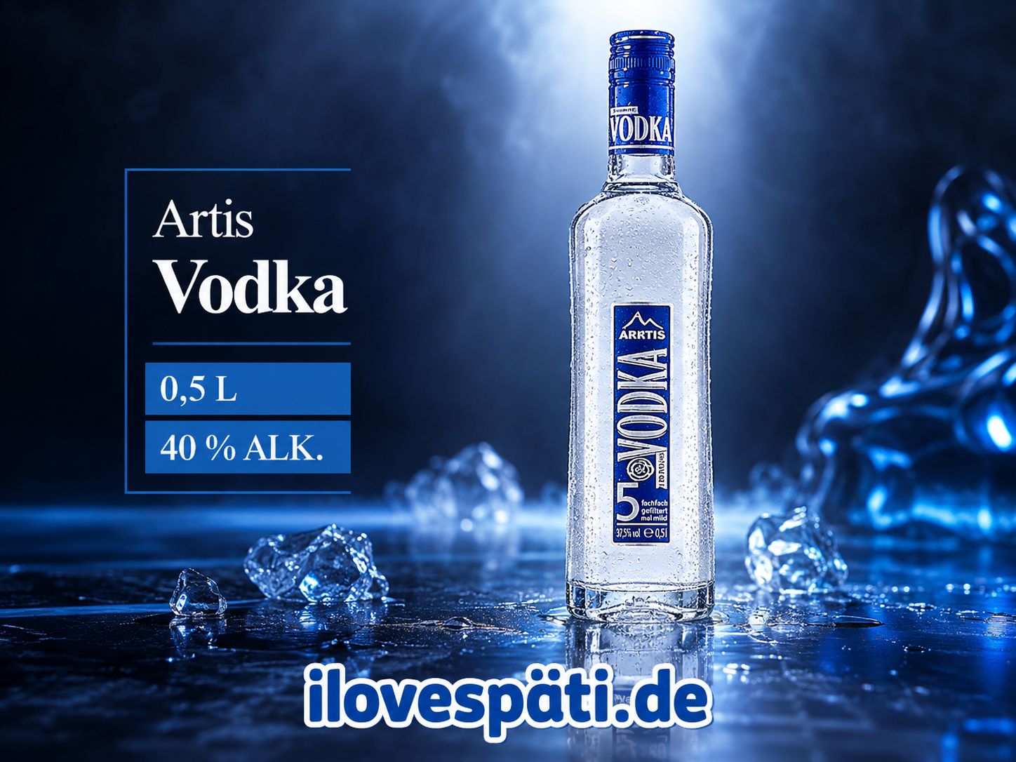 Artis Vodka 0,5– 37,5 % vol.