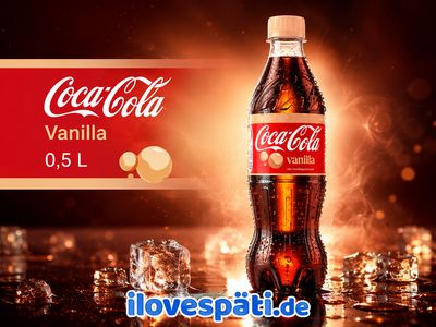 Coca-Cola Vanilla 0,5 l PET-Einwegflasche