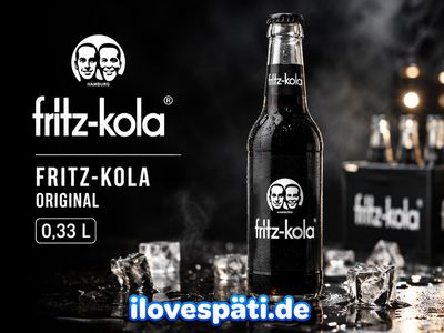 fritz-kola Original 0,33 l Mehrweg – 25 mg Koffein/100 ml