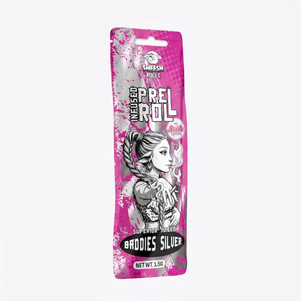 SHEESH ROLLZ Baddies Silver Infused Pre Roll 1,5 g