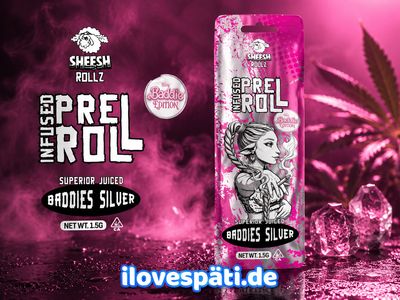 SHEESH ROLLZ Baddies Silver Infused Pre Roll 1,5 g