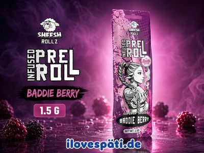 SHEESH ROLLZ Baddie Berry Infused Pre Roll 1,5 g