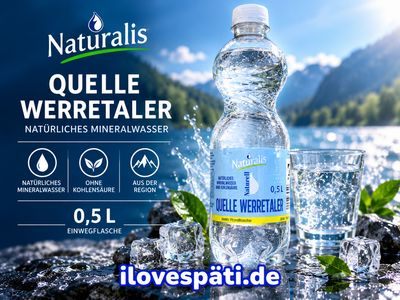 Naturalis Quelle Werretaler Still Mineralwasser 0,5 l