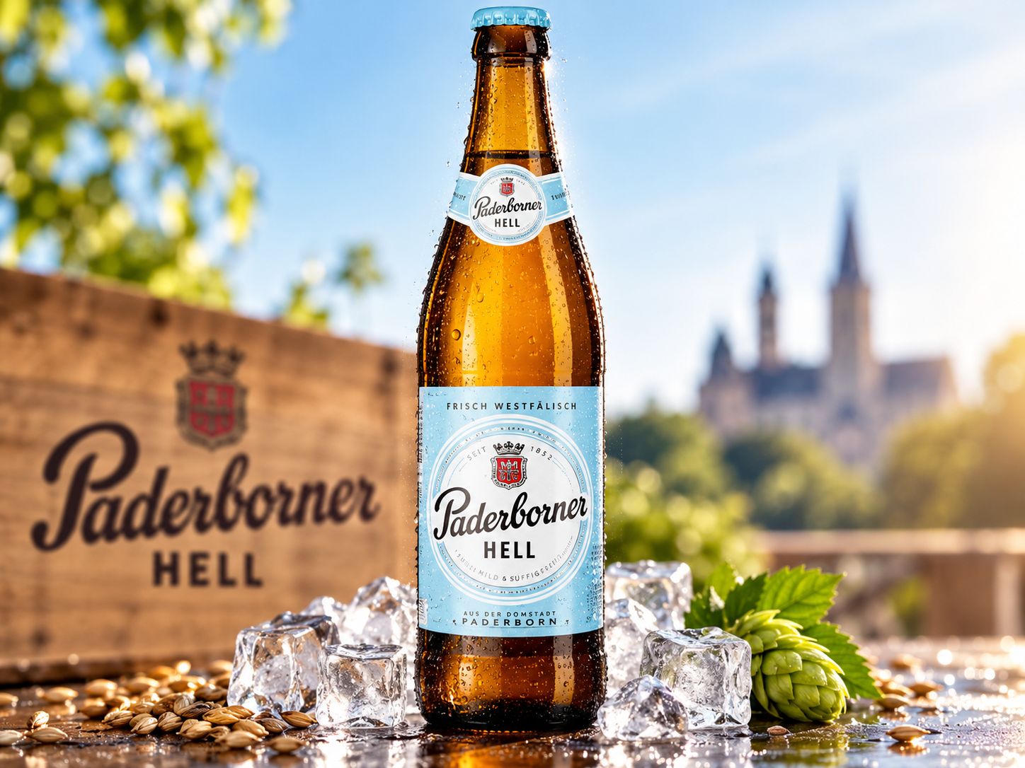 Paderborner Hell Bier 0,5 l mit 5,1 % vol.
