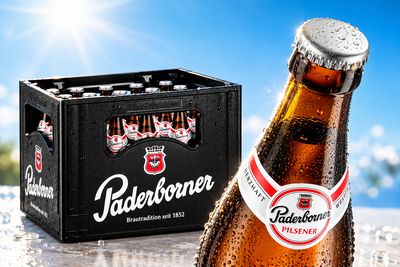 Paderborner Pilsener Bierkasten 20 × 0,5 l mit 4,8 % vol.