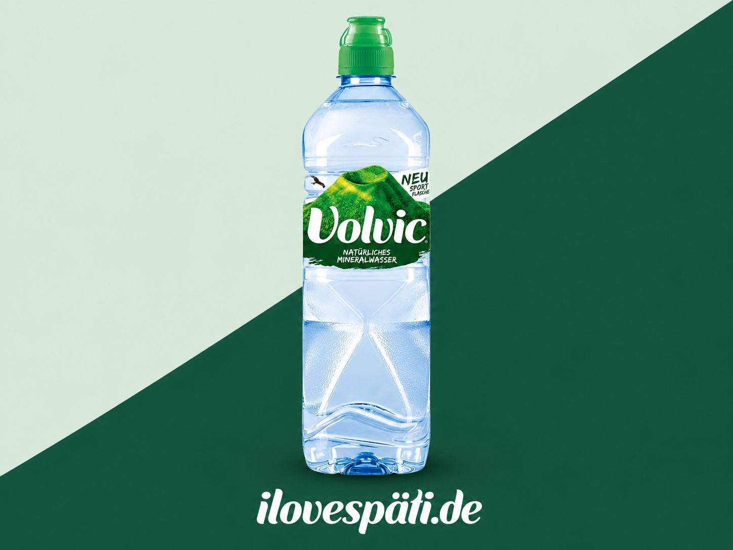 Volvic Naturelle Mineralwasser still 0,75 l mit Sportverschluss