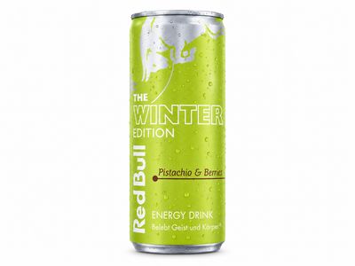 Red Bull Winter Edition Pistachio & Berries Energy Drink 250 ml Red Bull Winter Edition Pistachio & Berries Energy Drink 250 ml