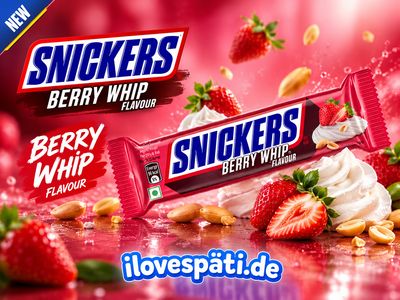 Snickers Berry Whip Flavour Schokoriegel 40 g