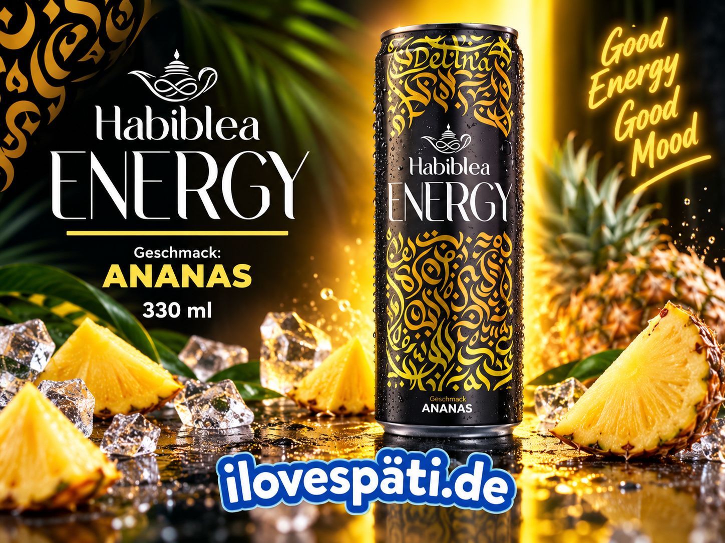 HabibTea Energy Ananas 250 ml