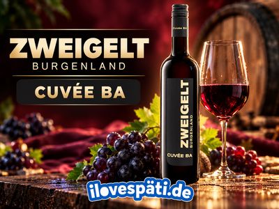 Zweigelt Cuvée BA Burgenland Rotwein trocken 0,75 l – 13 % vol Zweigelt Cuvée BA Burgenland Rotwein trocken 0,75 l – 13 % vol