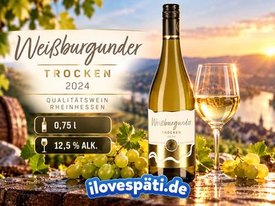 Weißburgunder trocken 2025 Pfalz Weißwein 0,75 l 12 % vol. Weißburgunder trocken 2025 Pfalz Weißwein 0,75 l 12 % vol.