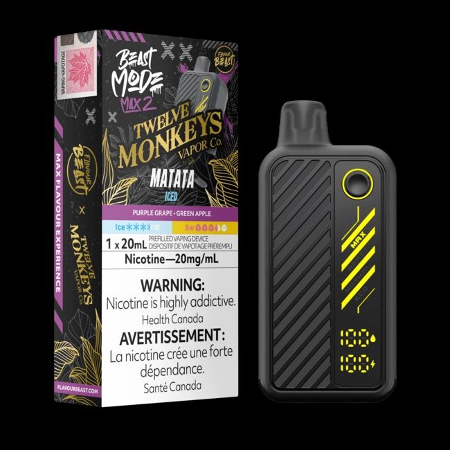 FLAVOUR BEAST X TWELVE MONKEYS BEAST MODE MAX 2 50K (EXCISE AB TAX INCLUDED)
