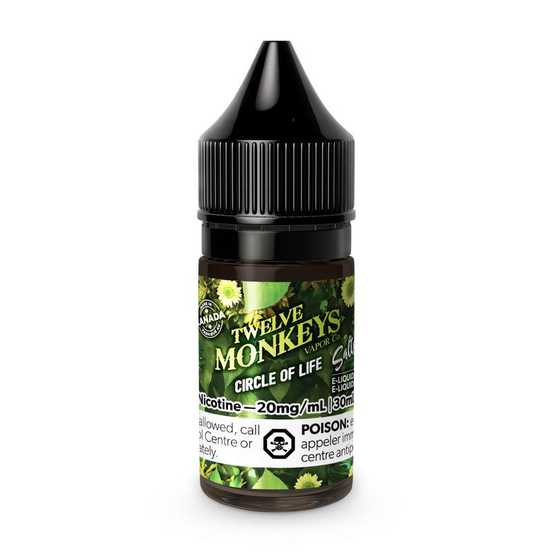 TWELVE MONKEYS NIC SALT 30ML (Excise AB Tax Included)