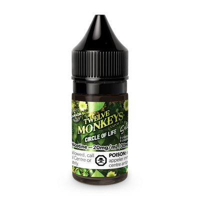 TWELVE MONKEYS NIC SALT 30ML (Excise AB Tax Included)