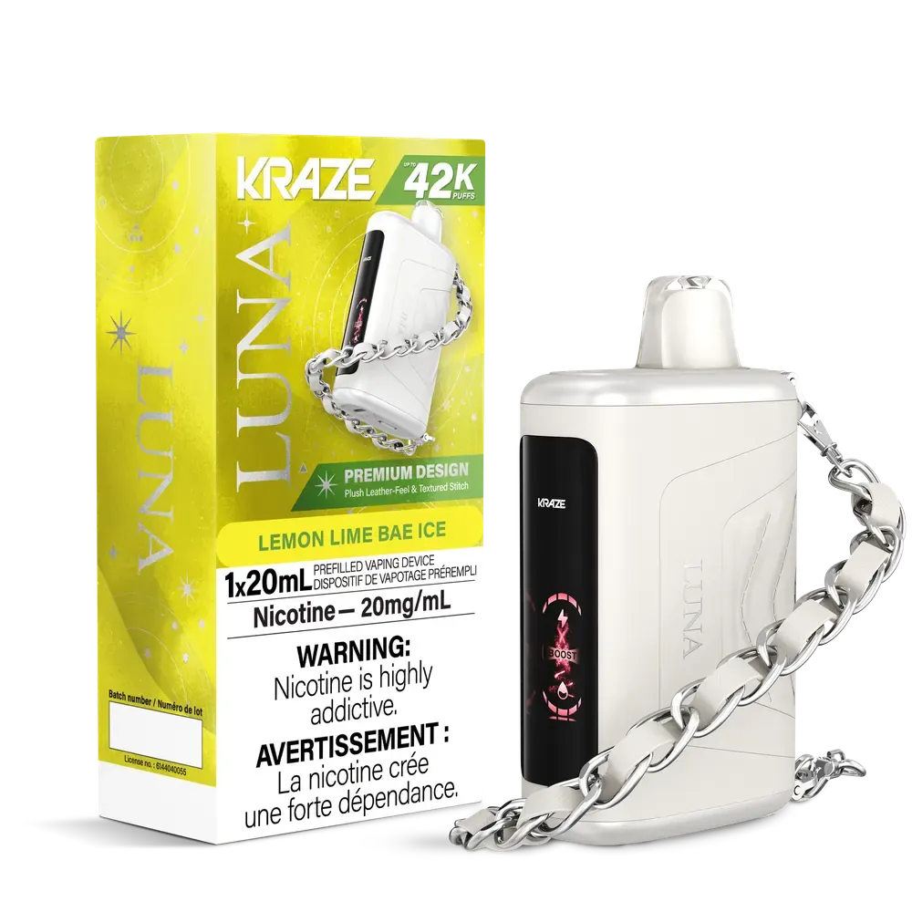Kraze luna 42k (EXCISE AB TAX INCLUDED) - Lemon Lime Bae Ice, 20 mg