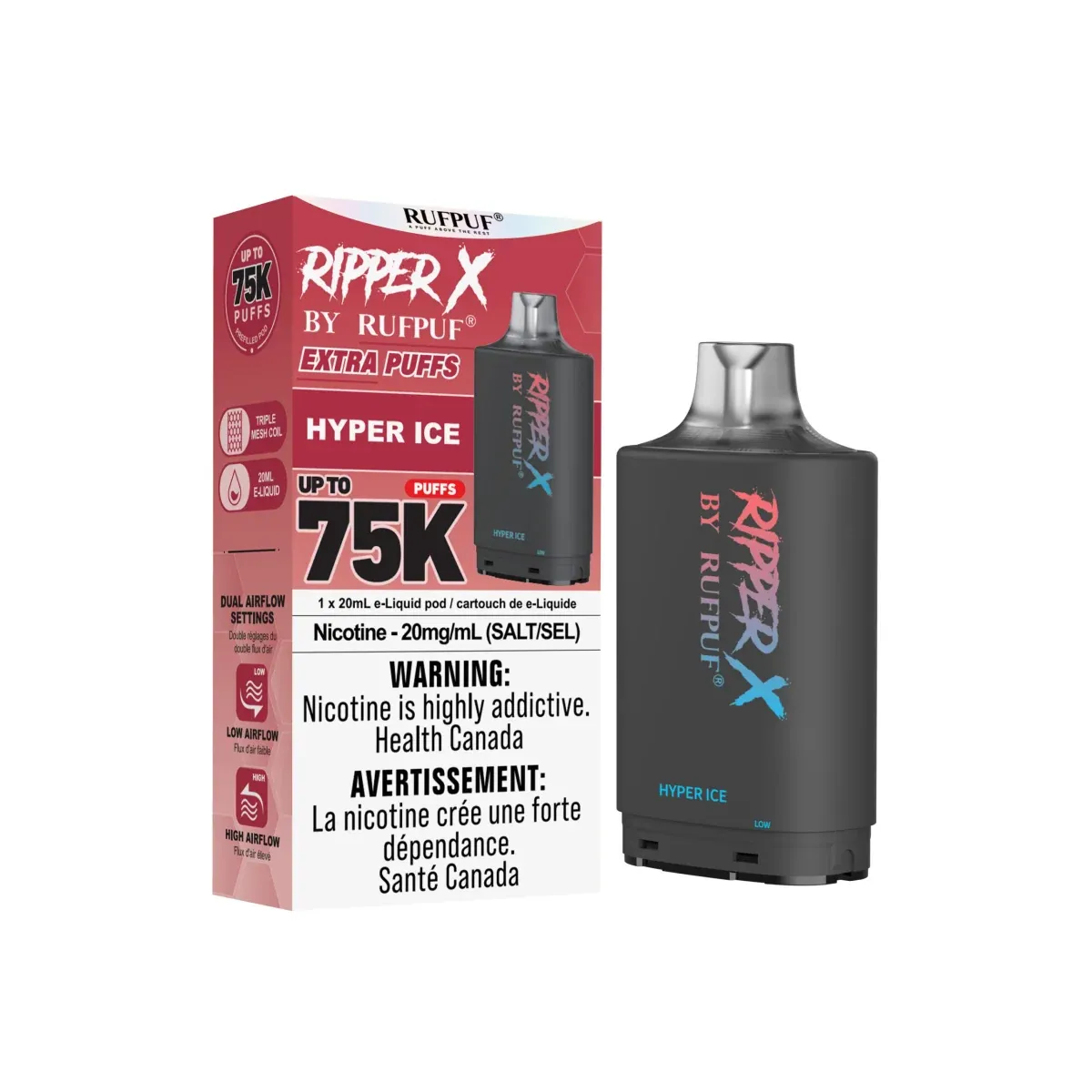 RIPPER X 75K POD — replacement pod