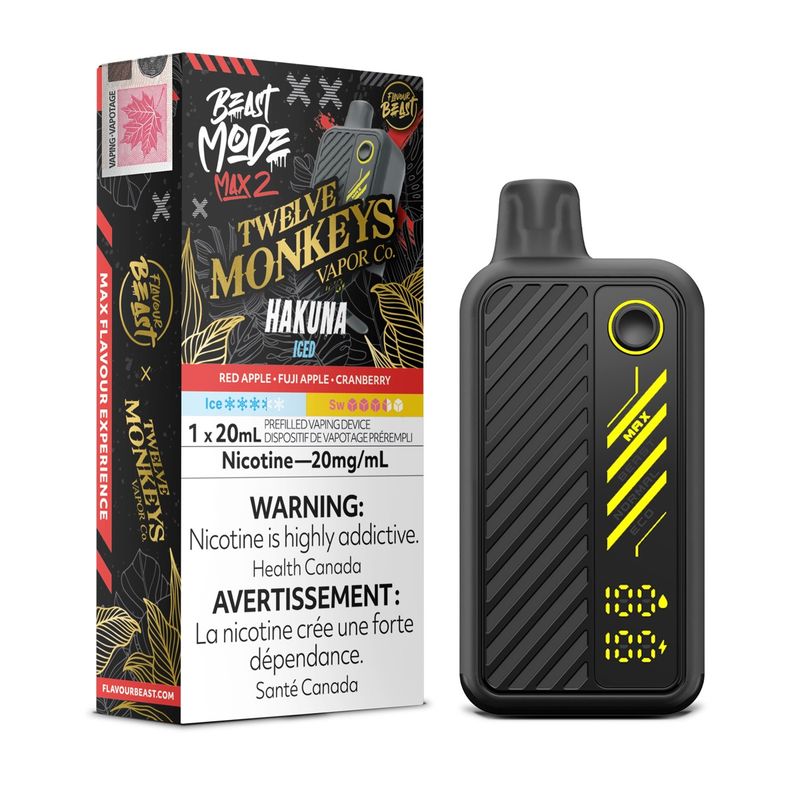 Flavour Beast X Twelve Monkeys BEAST MODE MAX 2 50K