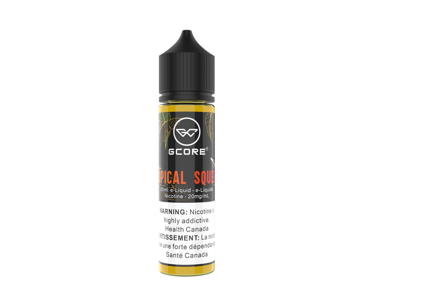 GCORE TROPICAL Salt 60ML (EXCISE AB TAX INCLUDED) - TROPICAL SQUEEZE, 20 mg