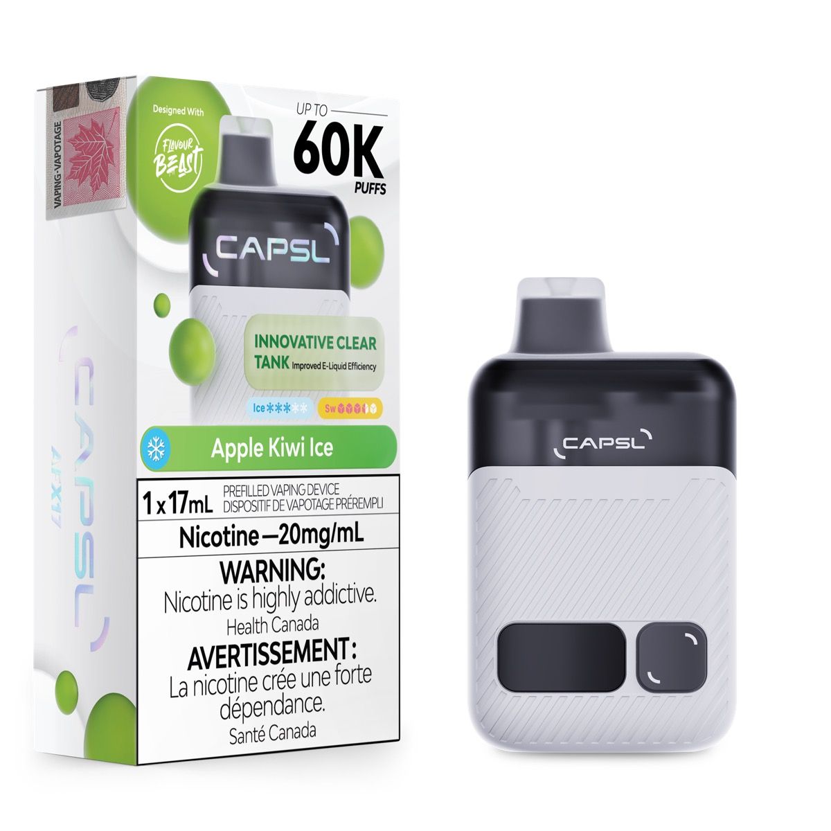 CAPSL AFX17 60K DISPOSABLE (EXCISE AB TAX INCLUDED)