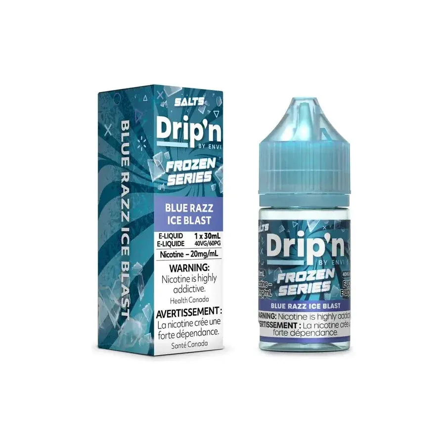 DRIP IN SALT (EXCISE AB TAX INCLUDED) - BLUE RAZZ ICE BLAST, 20 mg