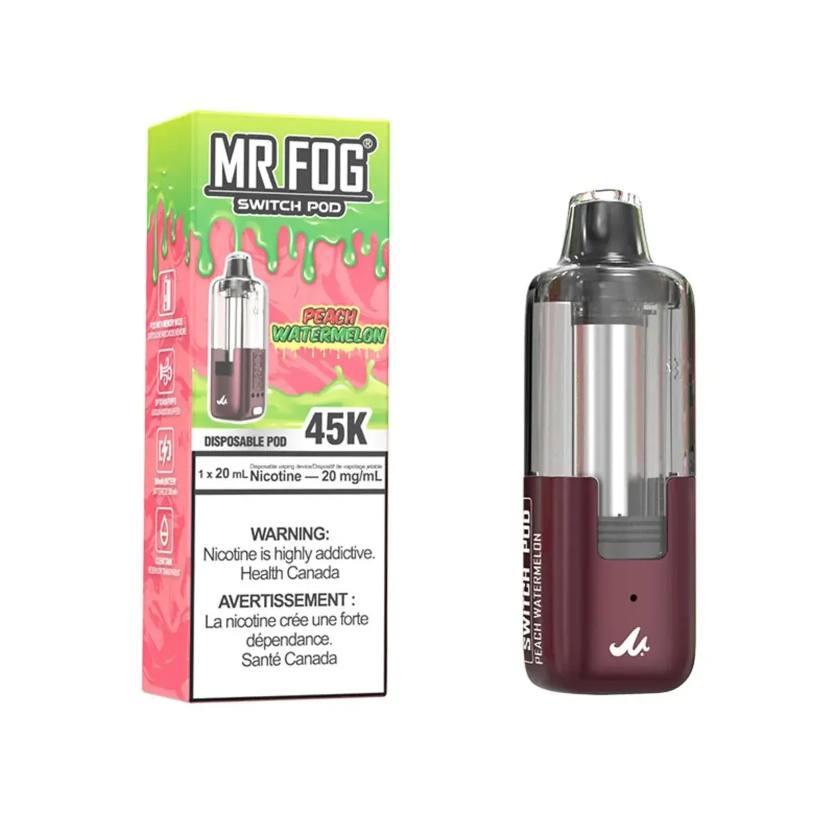 mr fog switch lanyard Kit Hqd Black Ice: Buyer's Status: Live Dual circuitry allows kill Flavors:Strawberry Kiwi