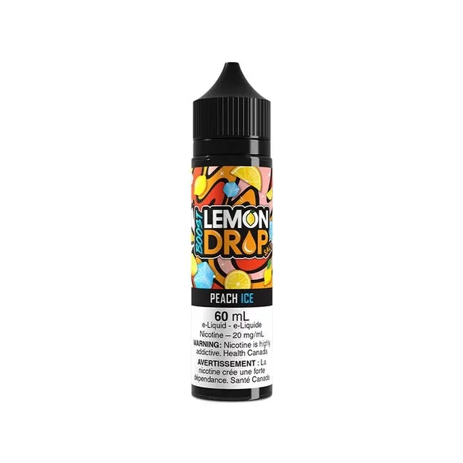LEMON DROP BOOST SALT 60ML (EXCISE AB TAX INCLUDED) - PEACH ICE, 20 mg