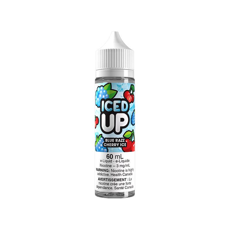 ICED UP FREEBASE 60 ML (EXCISE AB TAX INCLUDED) - Blue Razz Cherry Ice, 3 mg