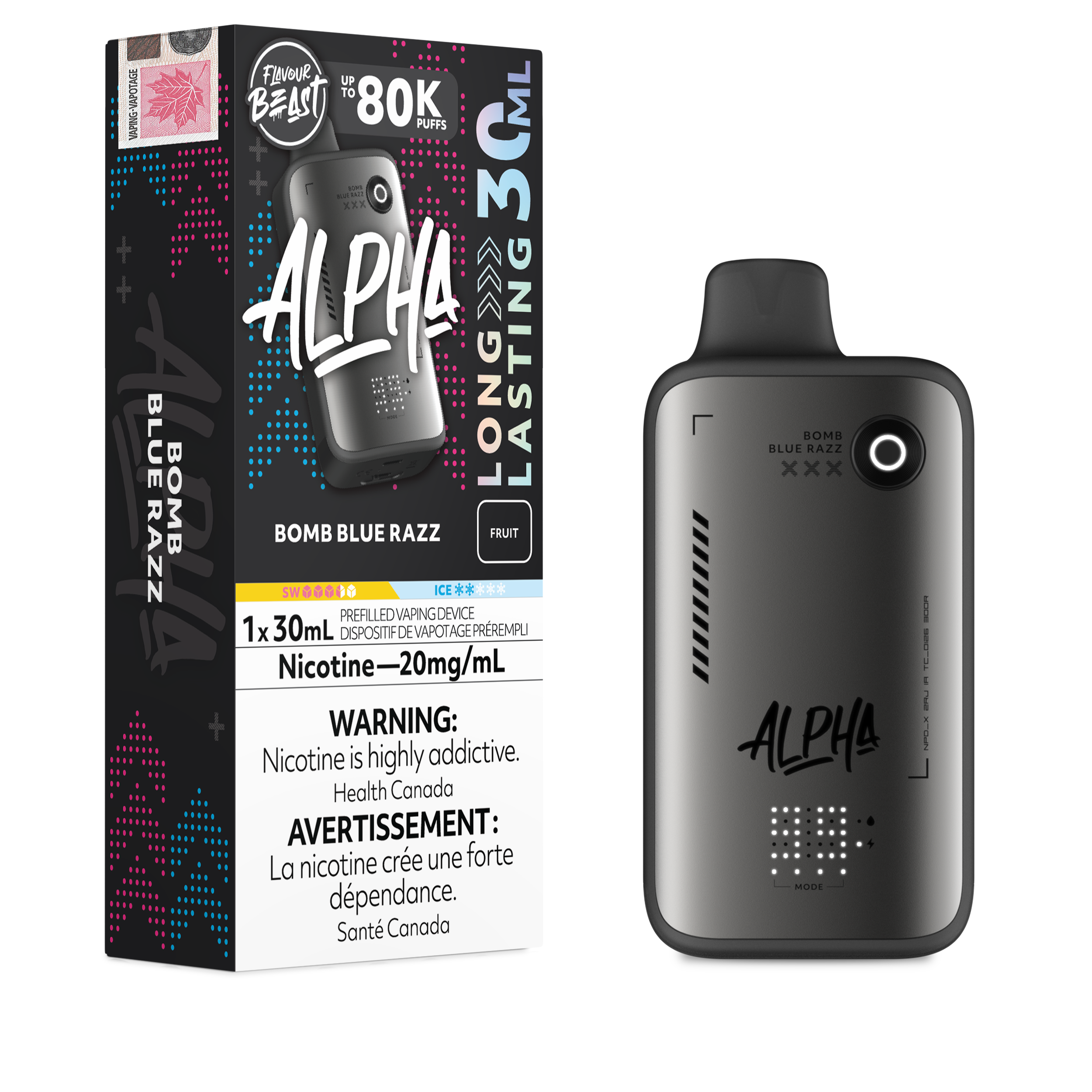 Flavour Beast Alpha 80K at Capital Vape
