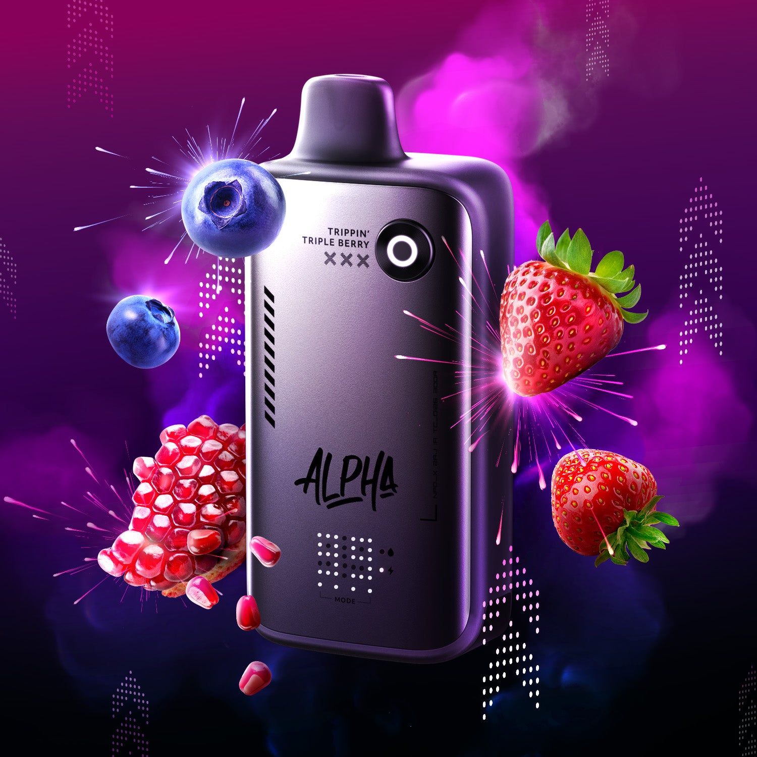 Flavour Beast Alpha 80K - Trippin' Triple Berry, 20 mg