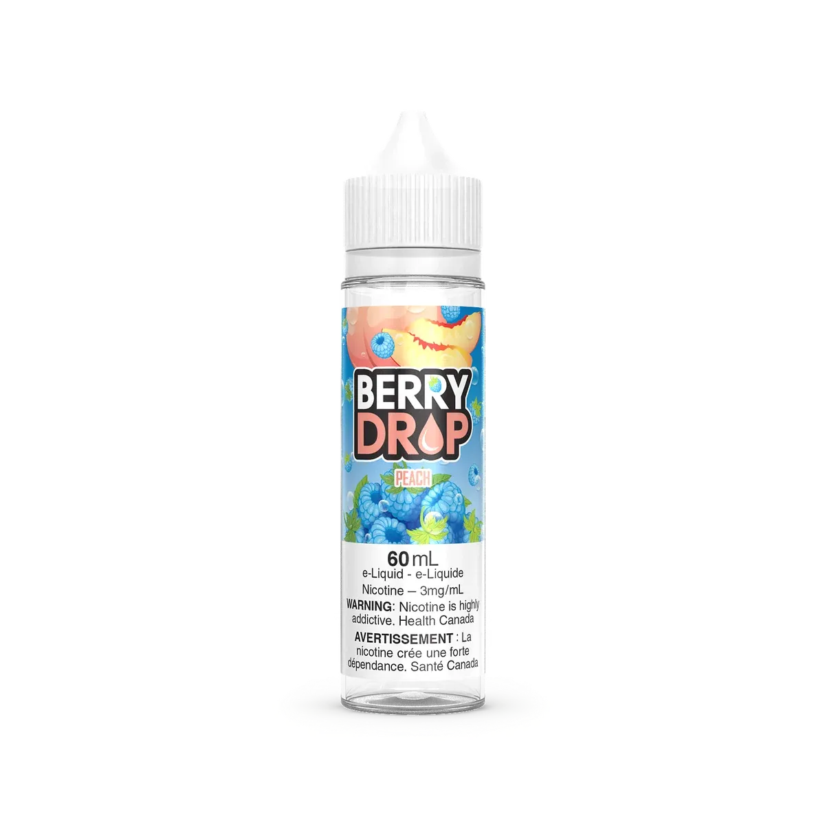 BERRY DROP FREEBASE (EXCISE TAX INCLUDED) - Peach, 6 mg